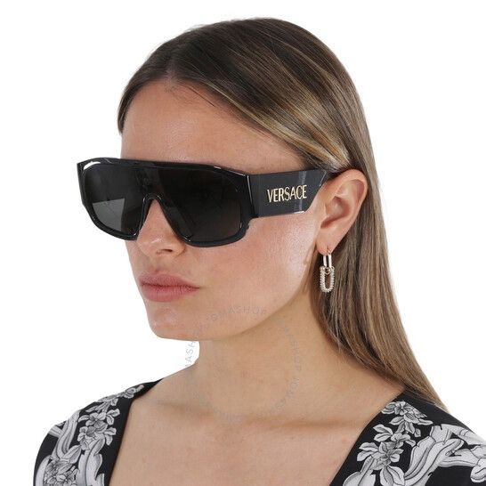 NEW VERSACE VE4439 GB1/87 BLACK MOD 4439 WOMEN SUNGLASSES - 1