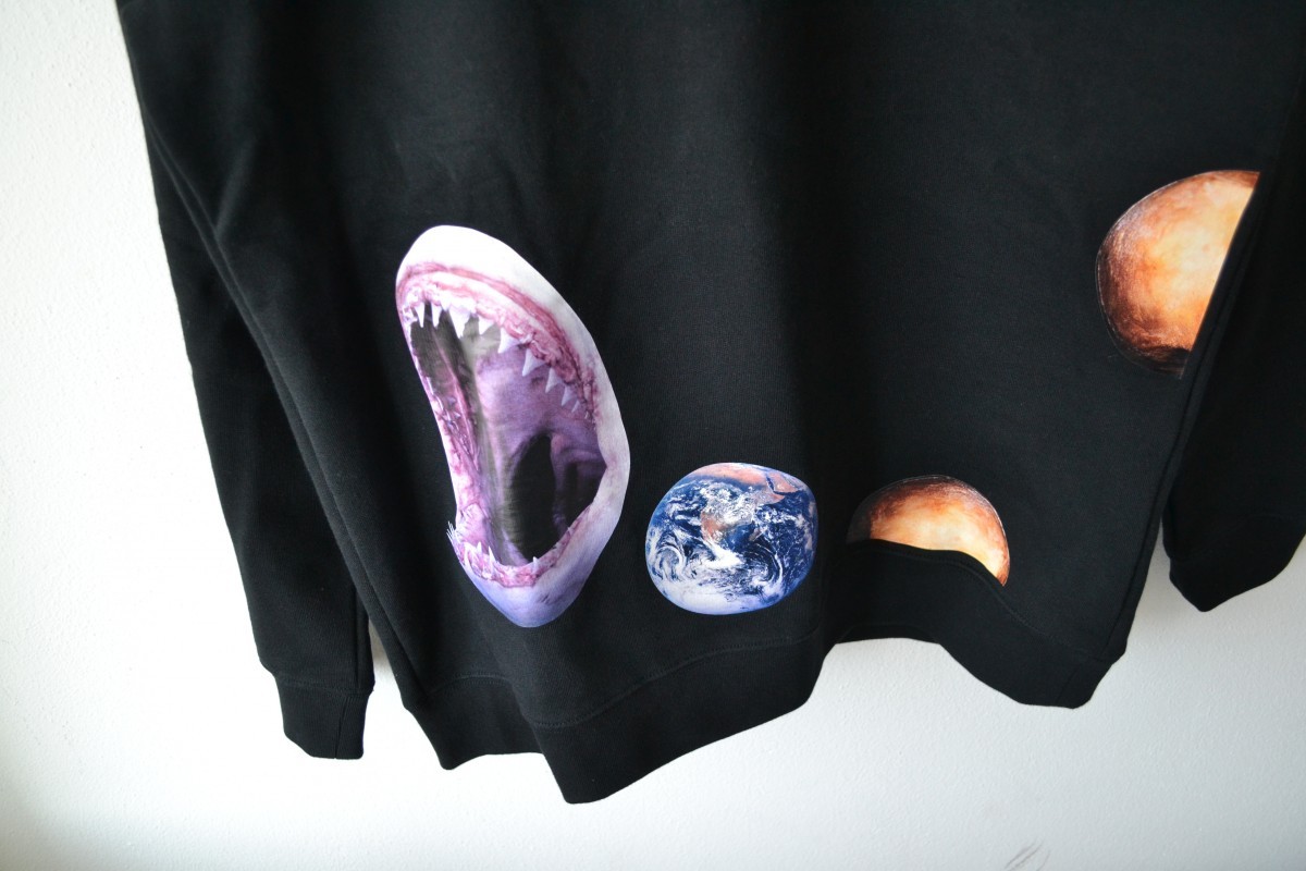 Sterling Ruby Shark Space Sweatshirt - 3