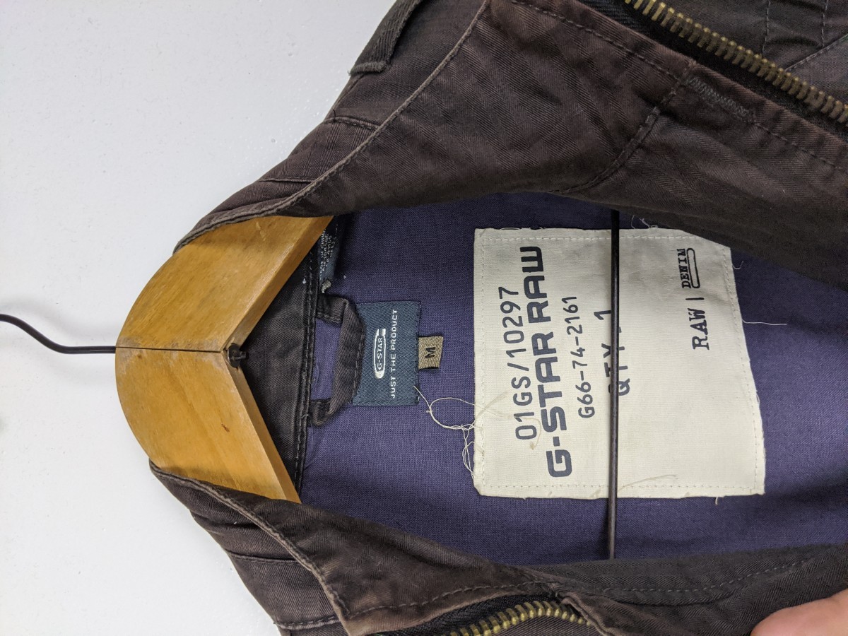 Gstar - Discoloration Casual Zipper Jacket Outerwear - 4