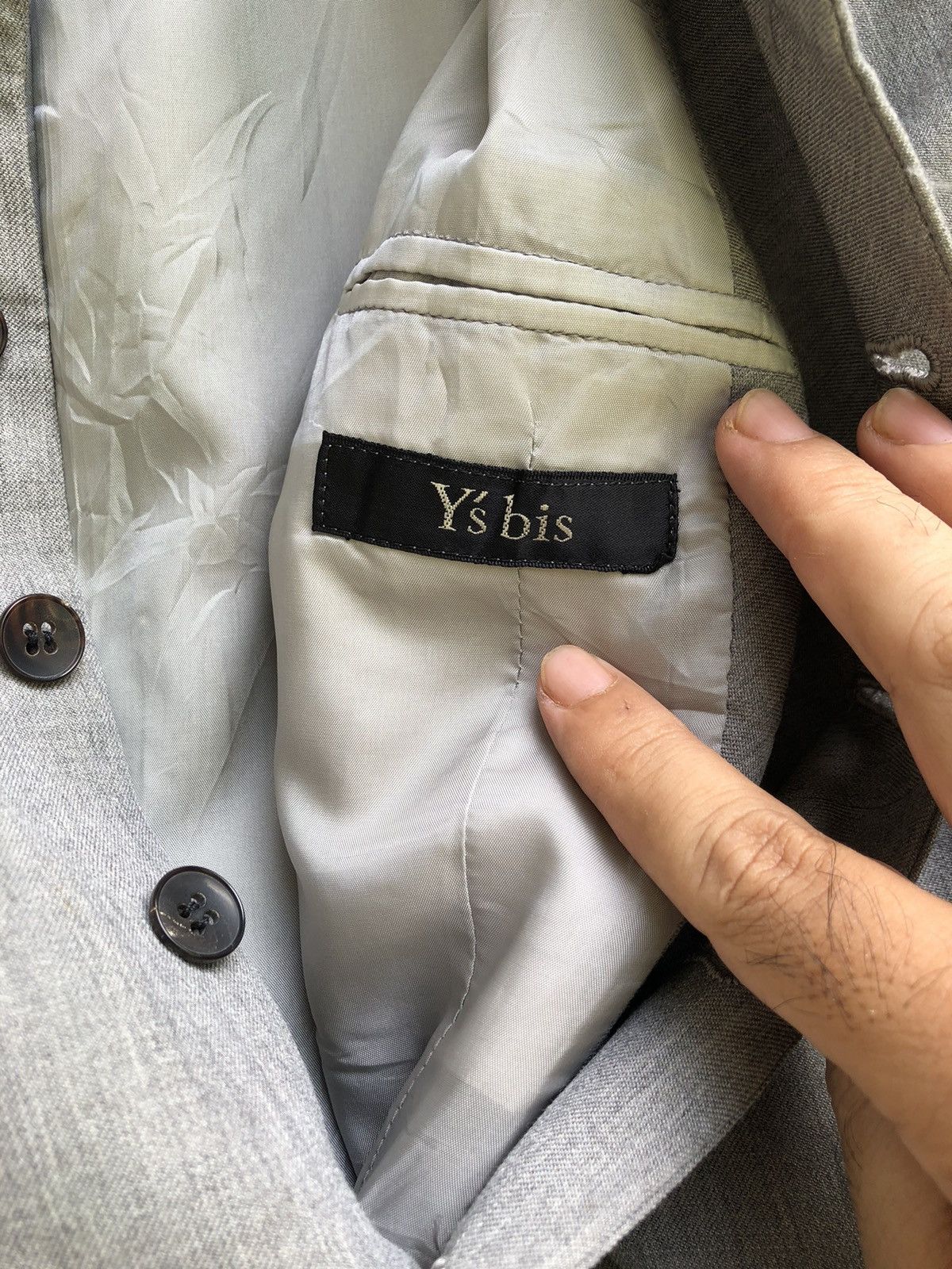 Yohji Yamamoto Y's Bis Elegant 8 Button Jacket - 7