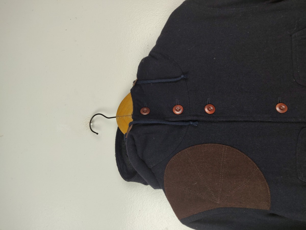 Global Work - Japan Outdoor Wool Coat Jacket Parka - 2