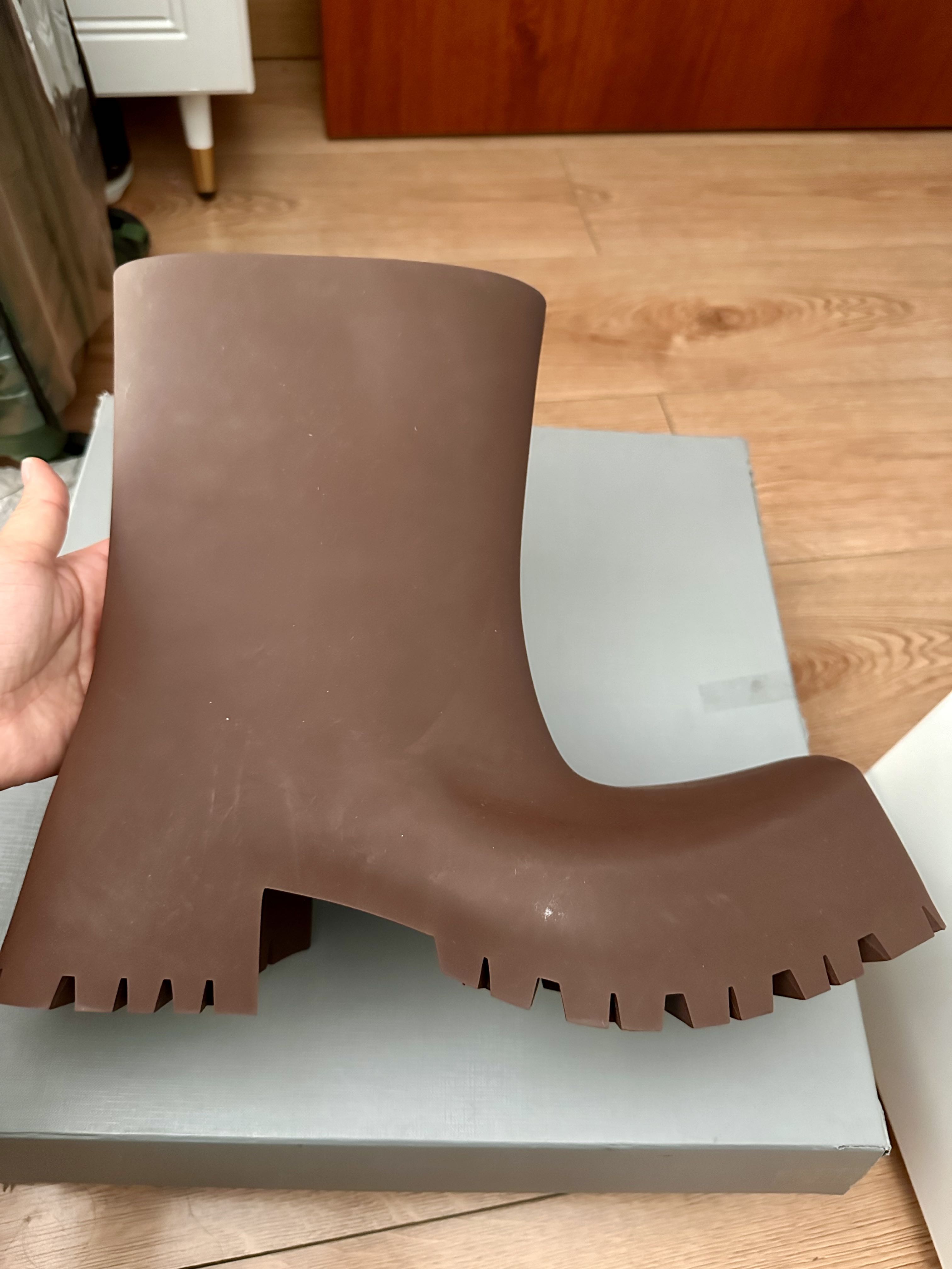 BALENCIAGA Balenciaga Trooper Rubber boots | applemaw