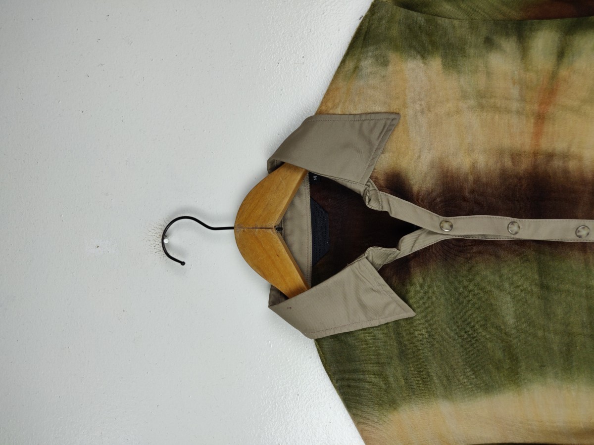 Good Art - Trixy Japan Vertical Tie Dyed Button Shirt Short Sleeve - 3