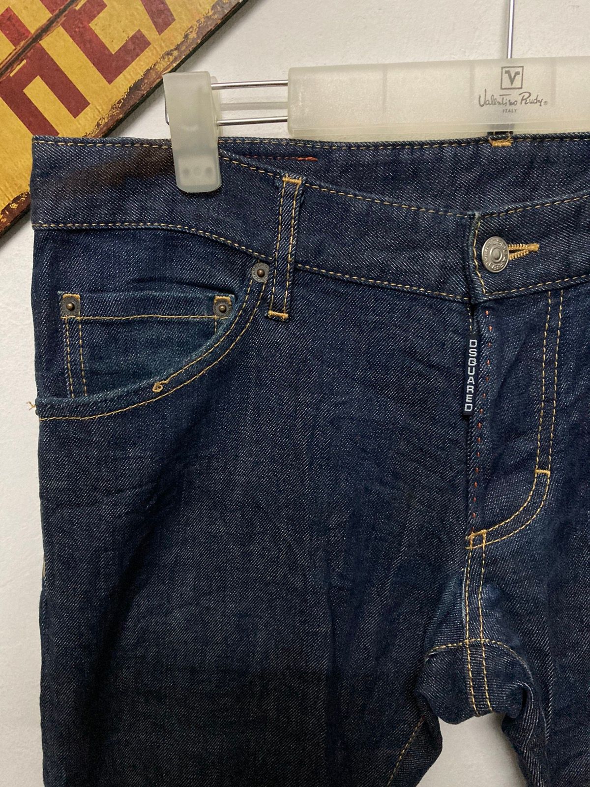 Dsquared2 Straight Cut Denim Jeans - 8
