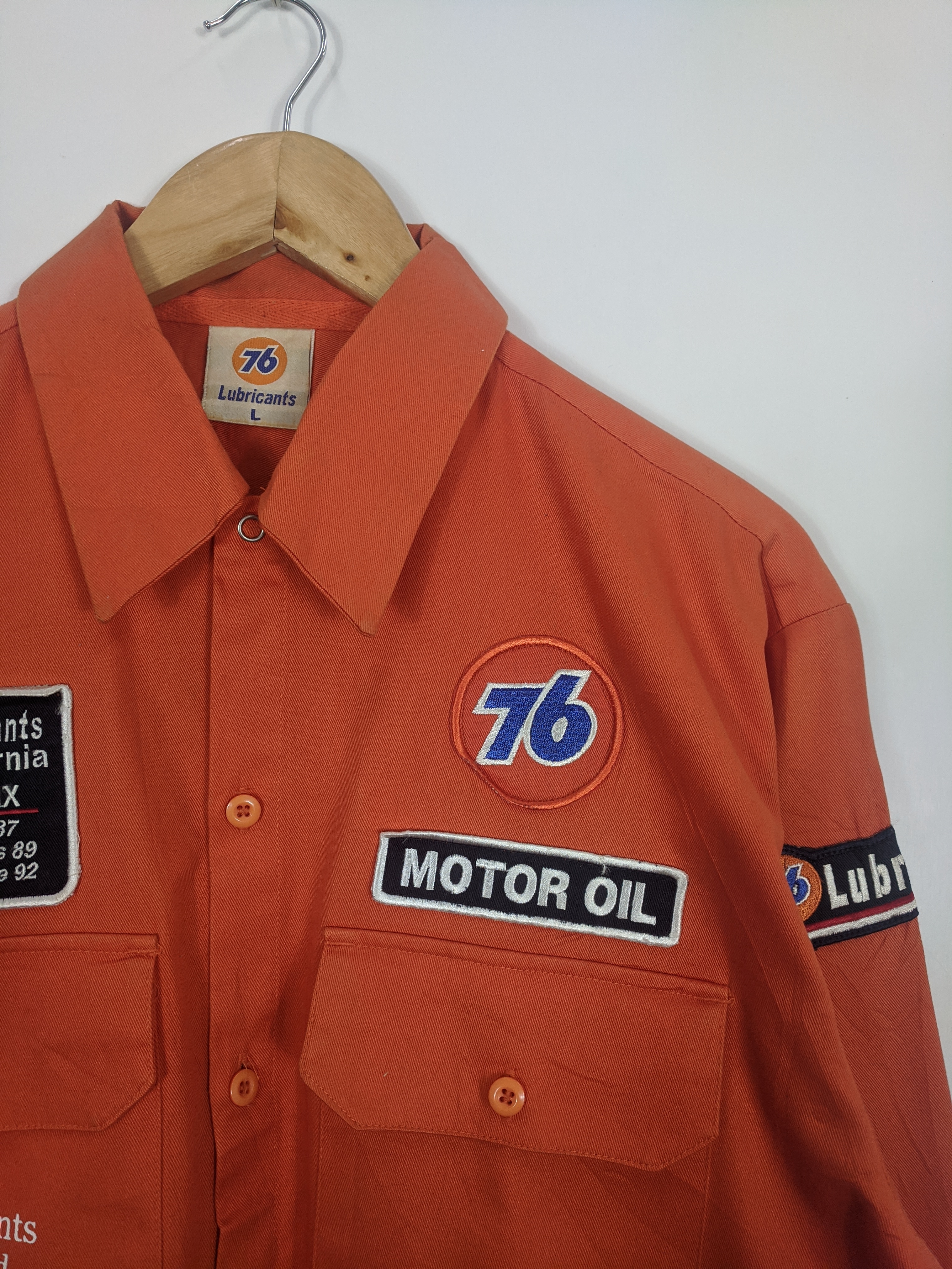 Vintage - Vintage 76 Lubricant Racing Jacket Full Patch - 7