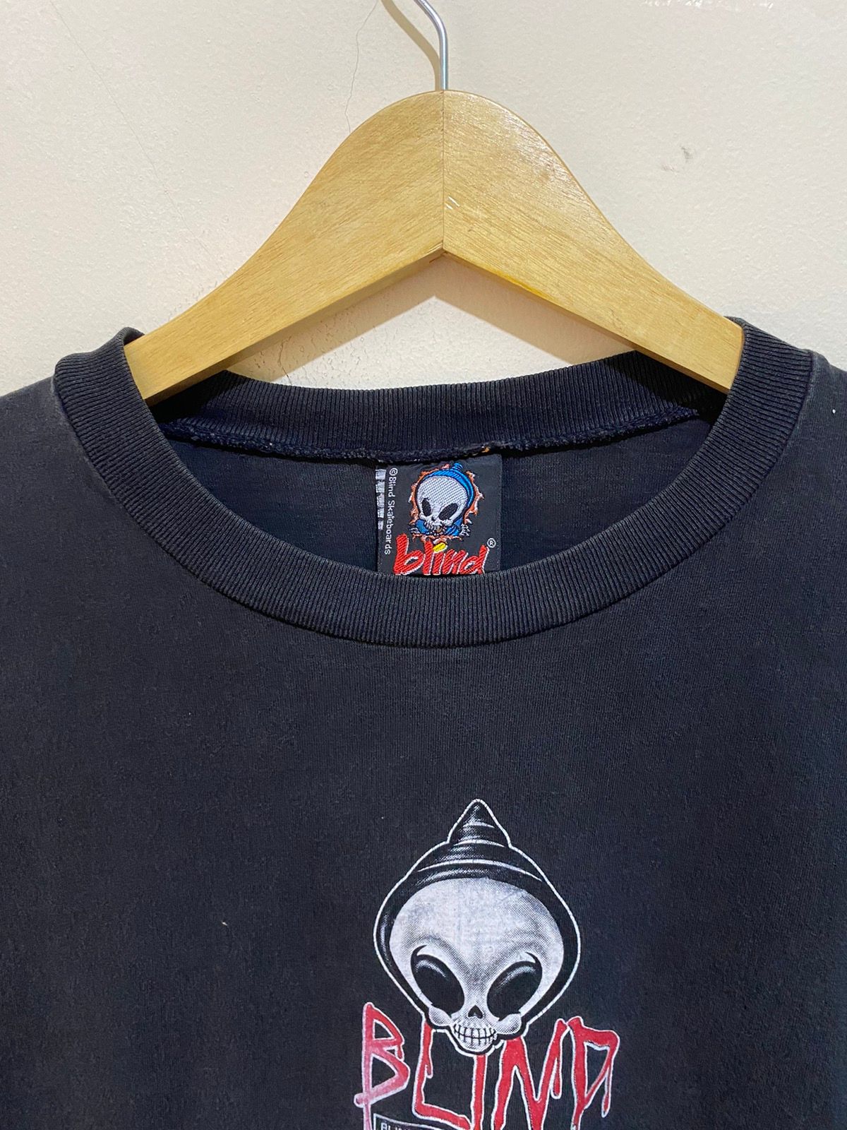 Vintage 90s Blind Reaper Skateboard tshirt - 3