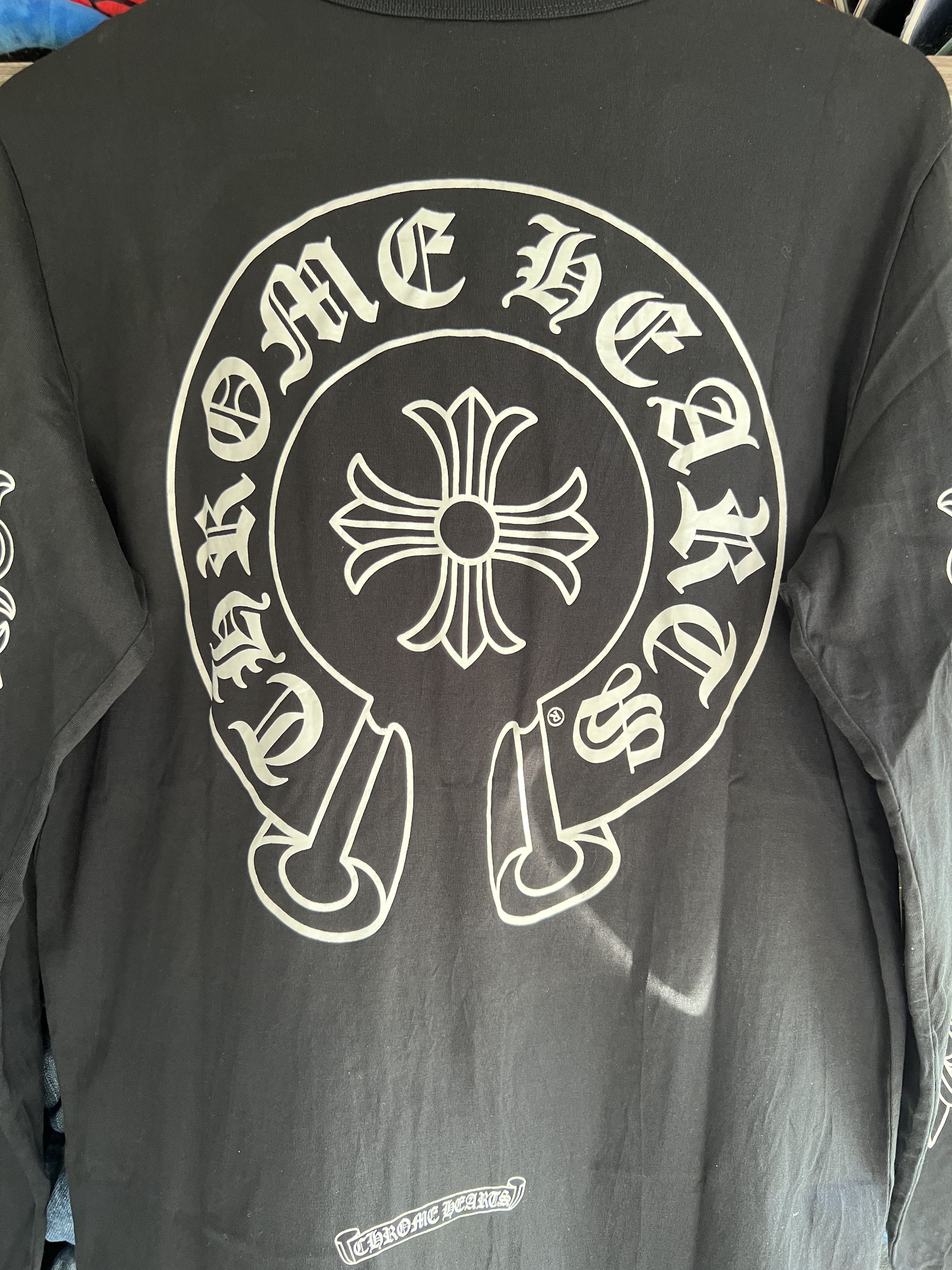 lv chrome hearts shirt