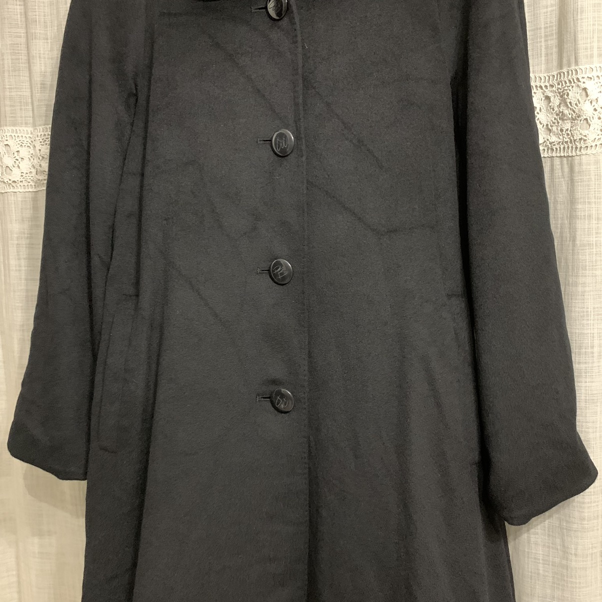 Cashmere long jacket - 4