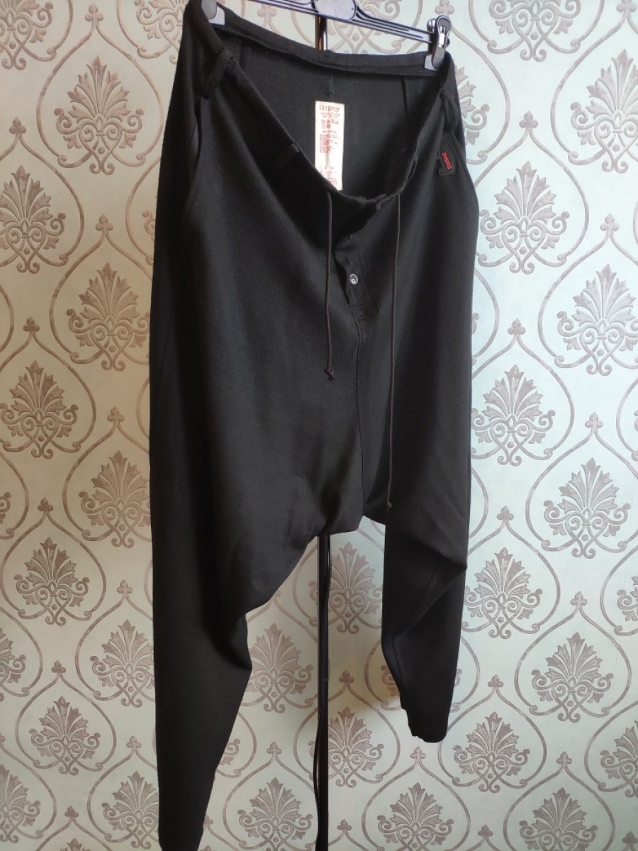 NEW ! Y's GIPSY 100% laine wool ightweight pants. - 3