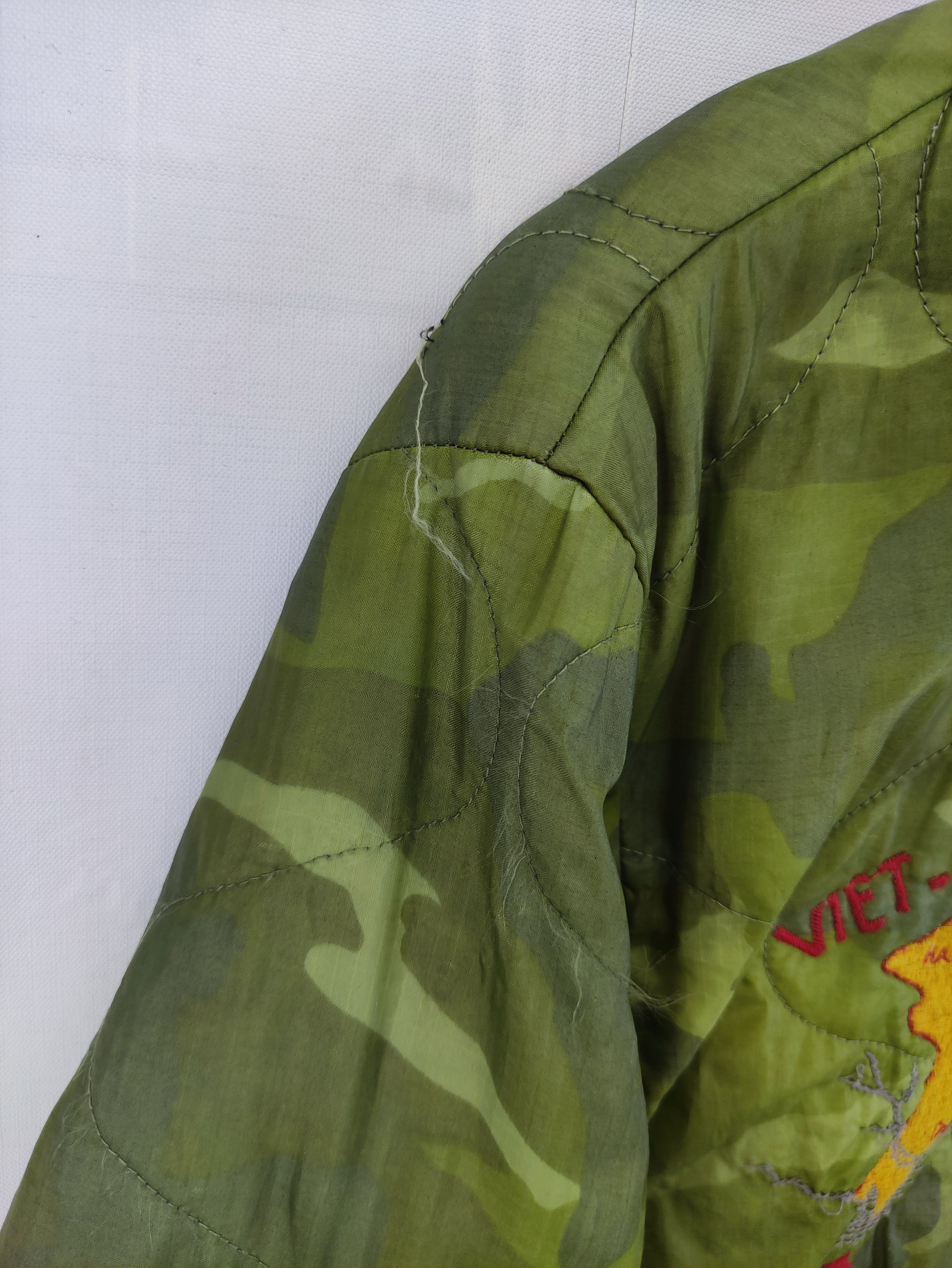 Military - Vintage Toyo Enterprise Souvenir Liner Camo Jacket - 7