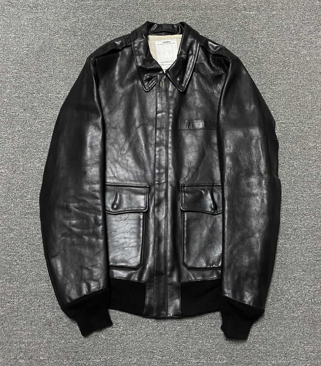 Visvim 12-13FW Elmendorf A2 Leather Jacket