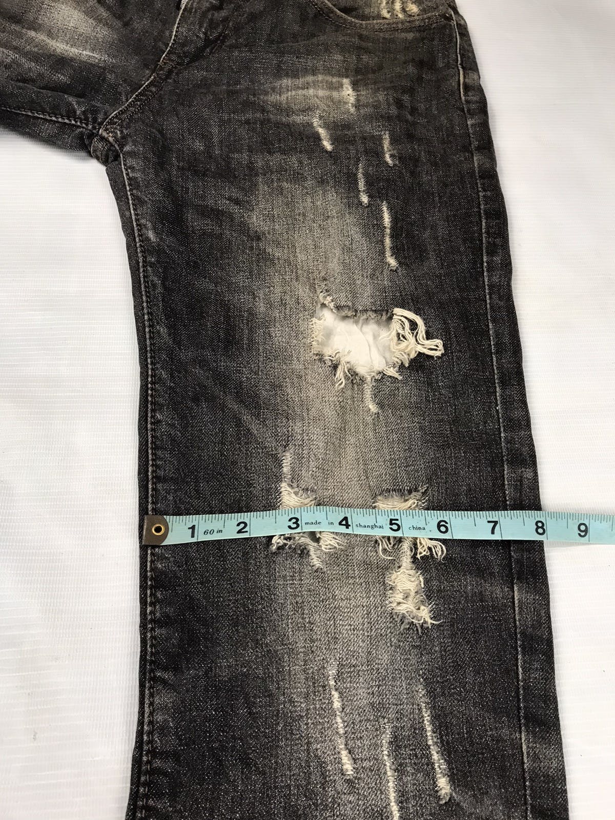Dsquared2 slim fit distressed denim jeans - 20