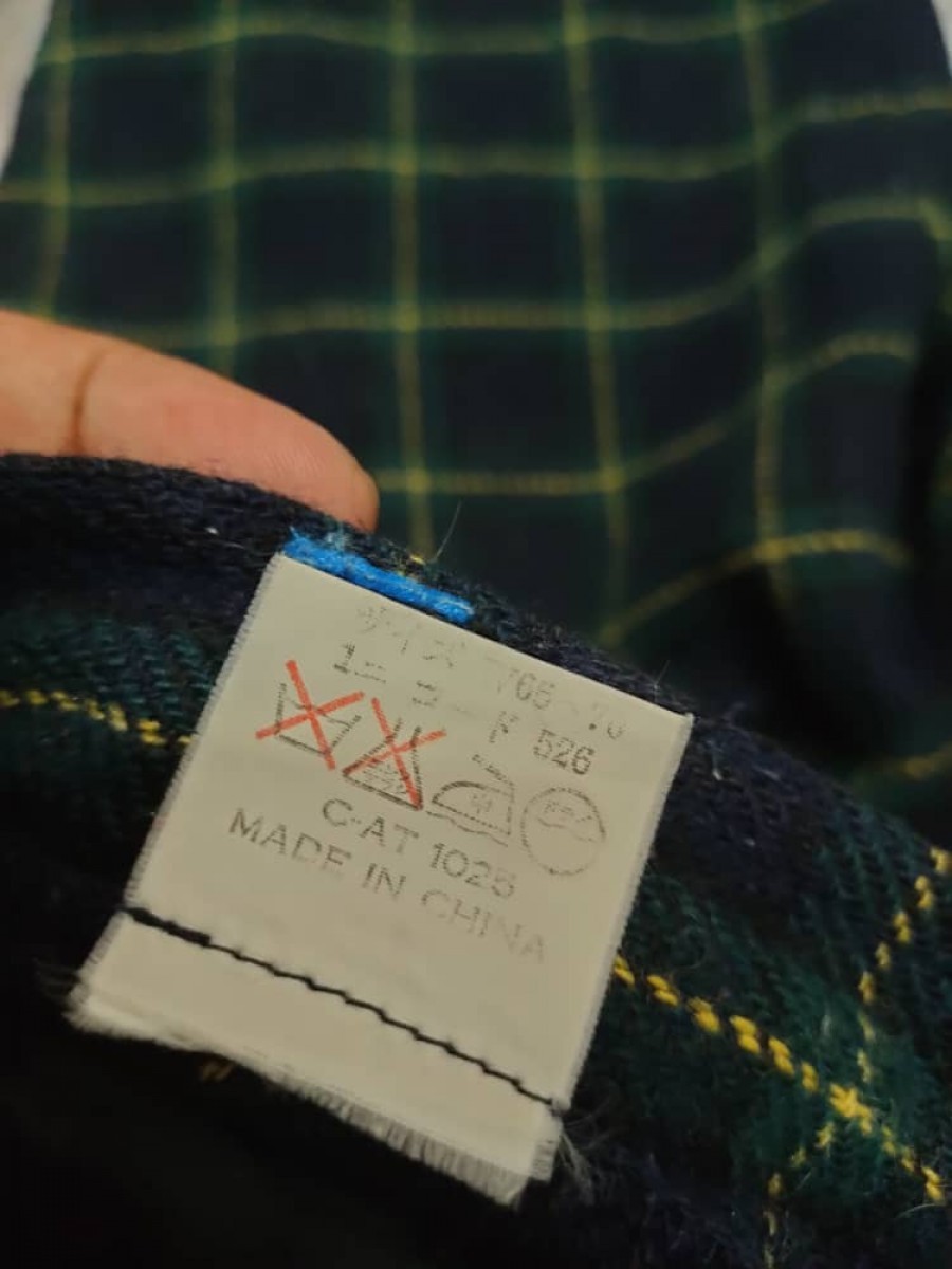 Japanese Brand - Wool checkered Pant - 4