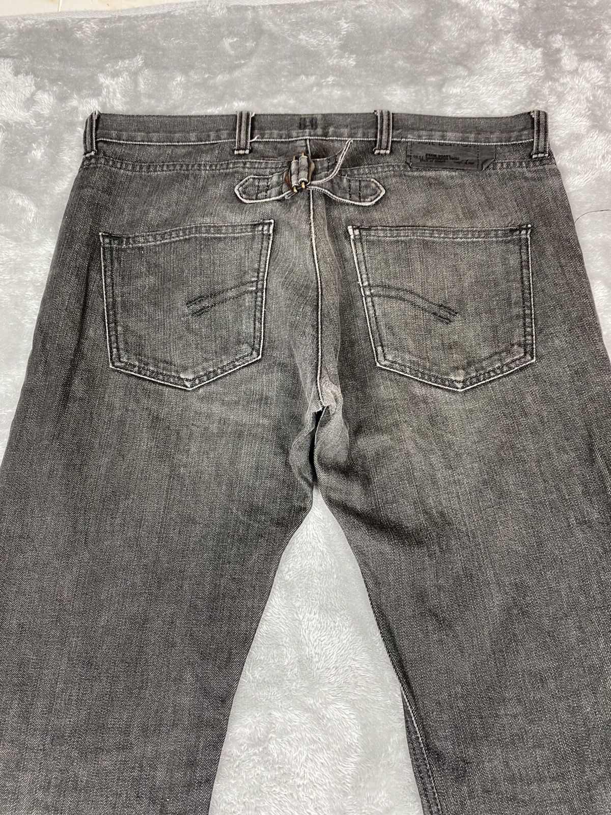Neil Barrett Buckle Back Denim jeans - 12