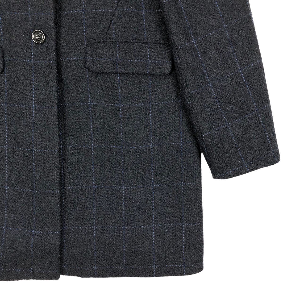 Vintage - Harris Tweed Sevendays Sunday Wool Coat Jacket Size M - 6