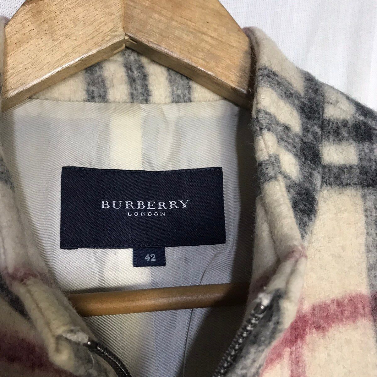 Burberry london nova check wool sleeveless - 3