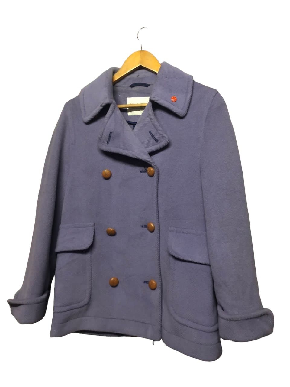 BapY Busy Working Lady By Nigo Double Breasted Coat England - 5