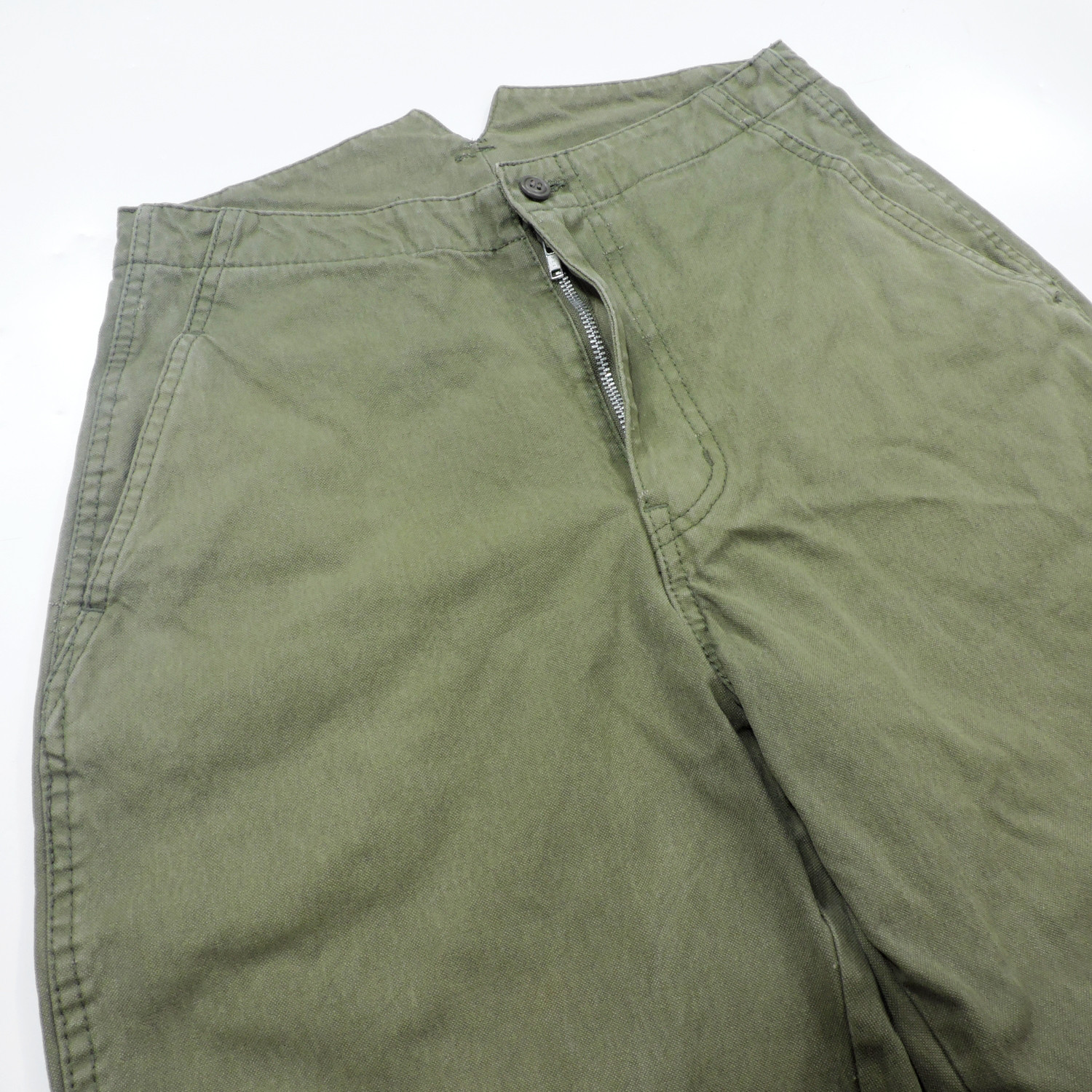 COMME DES GARÇONS 2010 MILITARY CANVAS JODHPURS PANTS - 9
