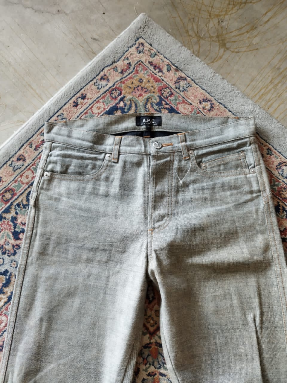 A.P.C grey jeans - 4
