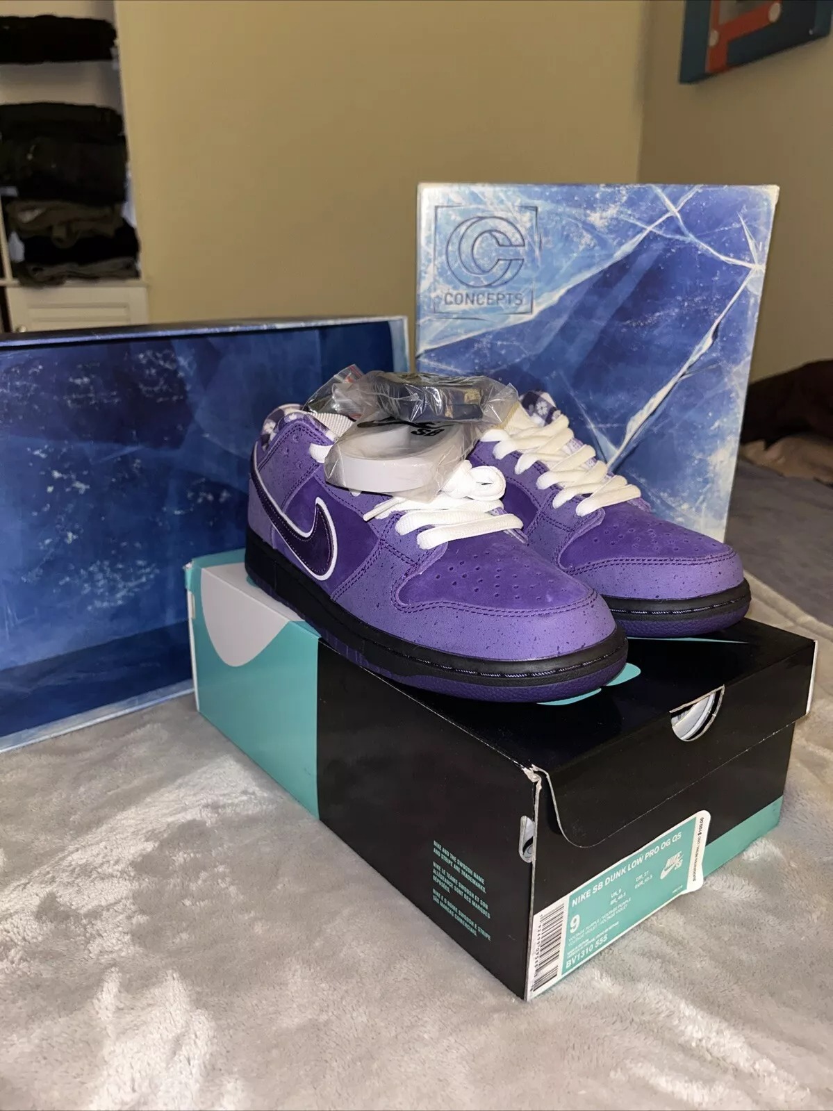 Nike SB Dunk Low Concepts Purple Lobster (Special Box) - 1