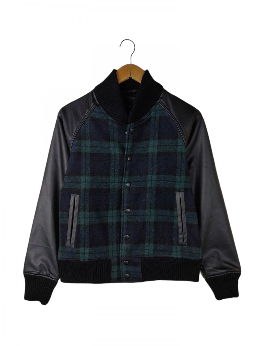 Japanese Brand - Roshell Japan Checked Jacket Bomber Streetwear - 1