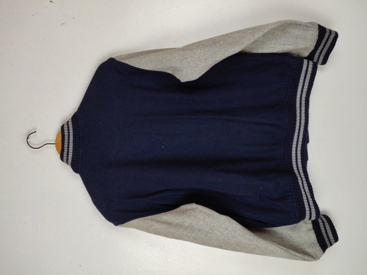 Varsity - Bobbio Japan Plain Jacket Streetwear Tops - 8