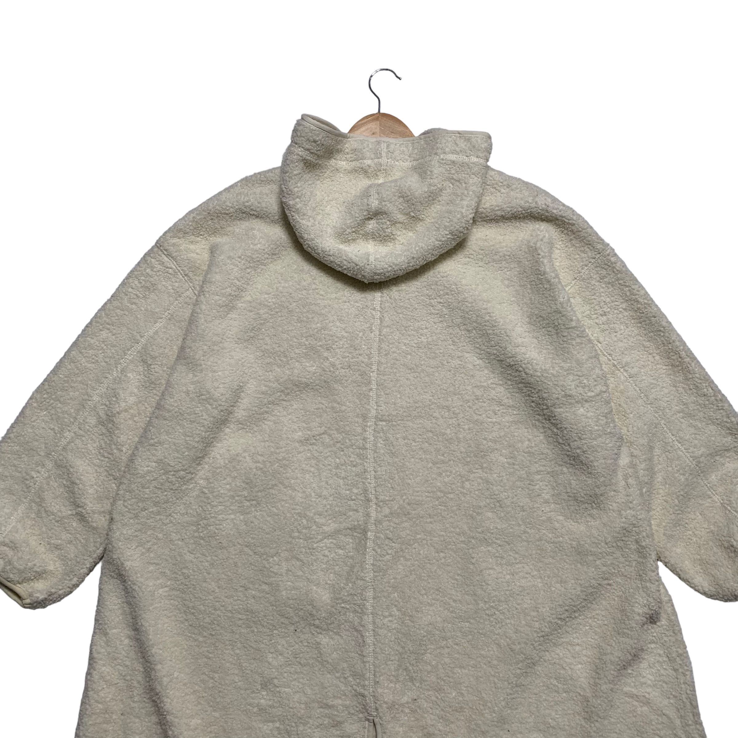 GU x Undercover Fleece Sherpa Long Jacket - 10