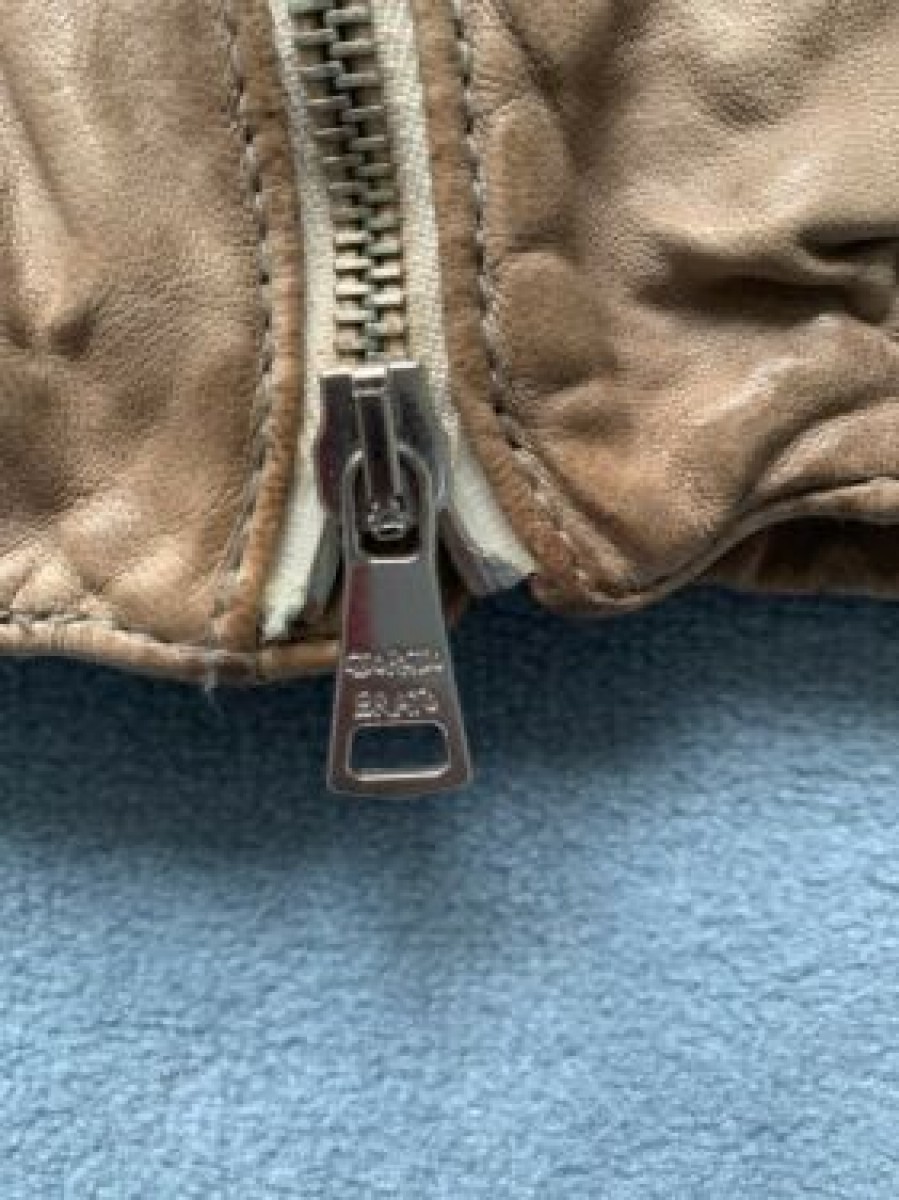 Giorgio Brato - New Beige Leather Jacket Made in Italy - 6