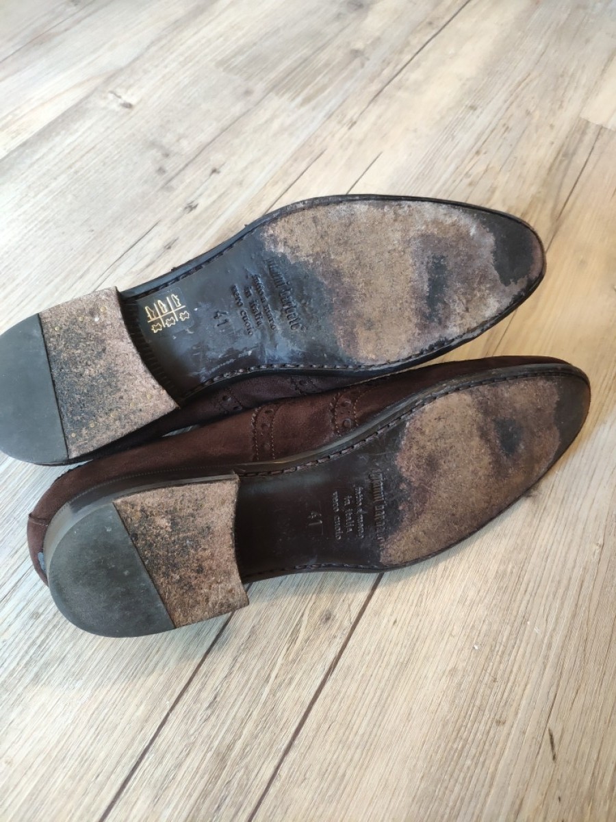 Gianni Barbato - UNIQUE! Perforated brogues.Like Saint Laurent or Dior - 7