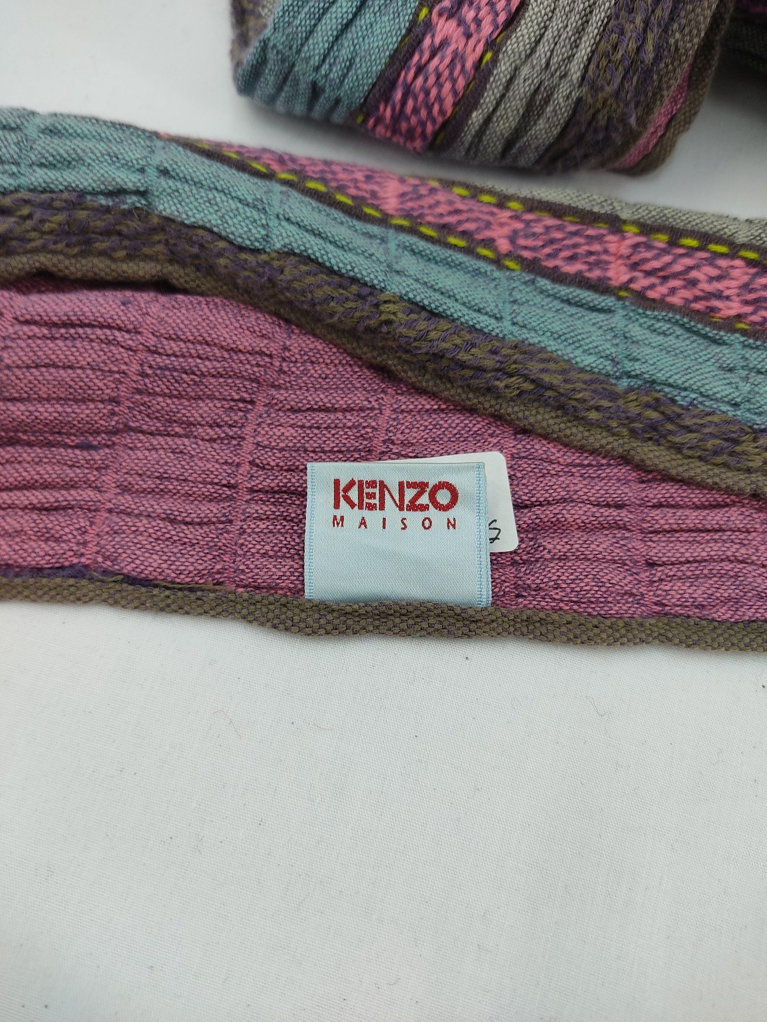 Kenzo Maison 2 Side Scarf / Muffler / Neck Wear - 4