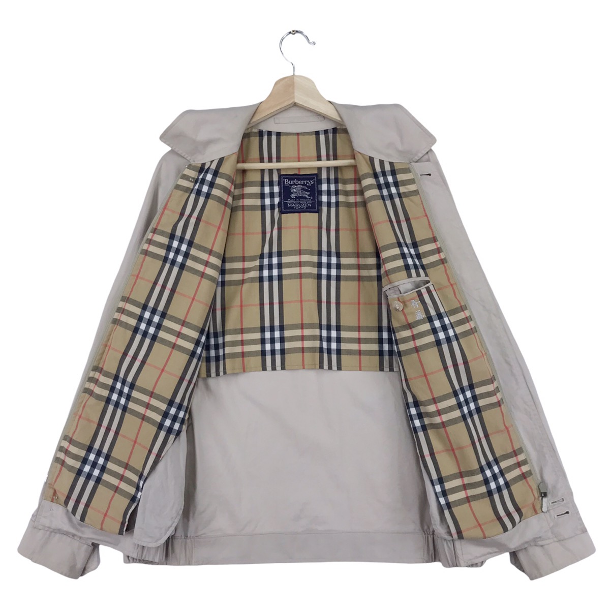 Vintage - Burberry Nova Check Specially Made For Maruzen Harrington - 5