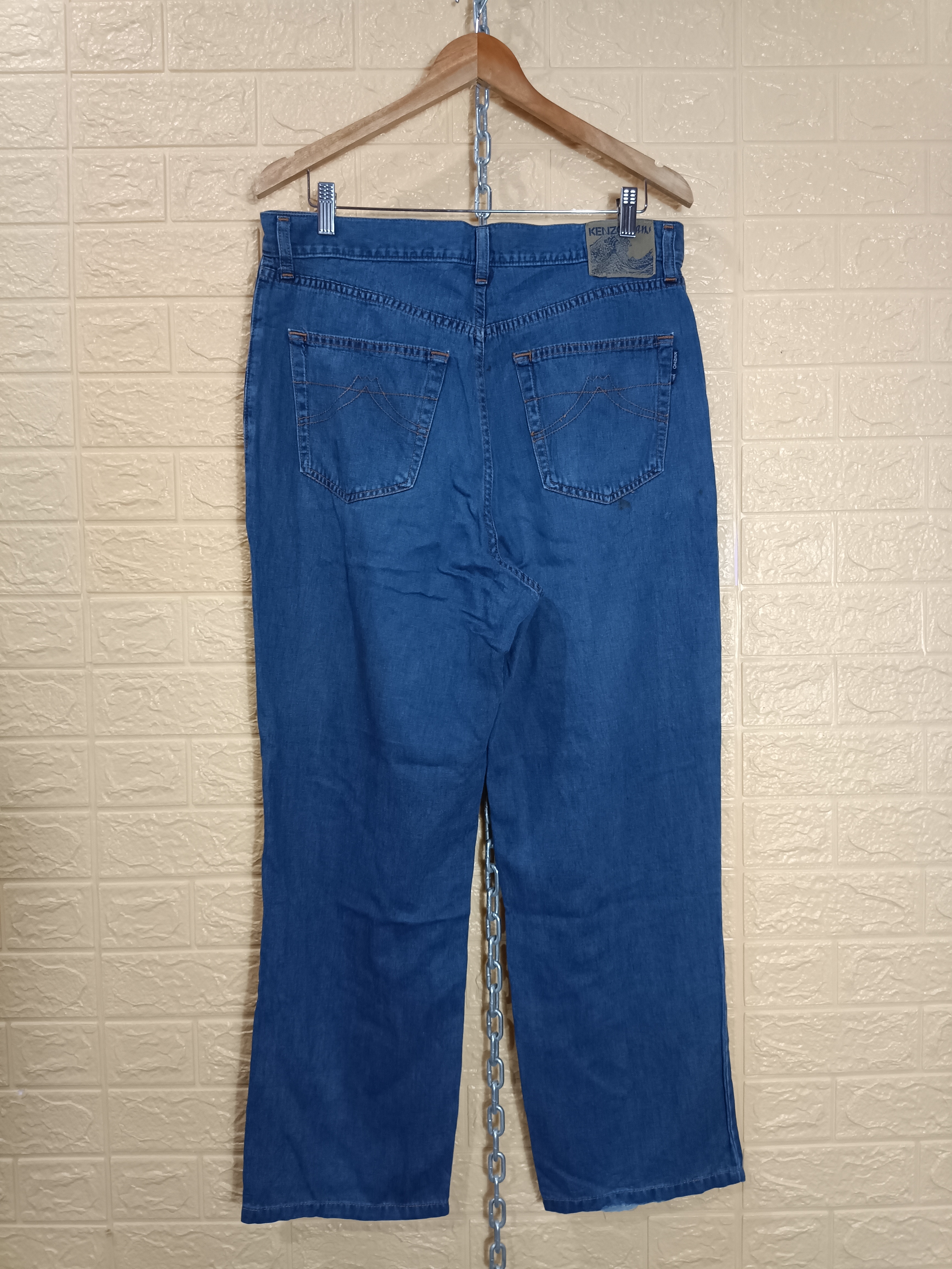 Vintage Kenzo Stretchable Denim Pants - 11