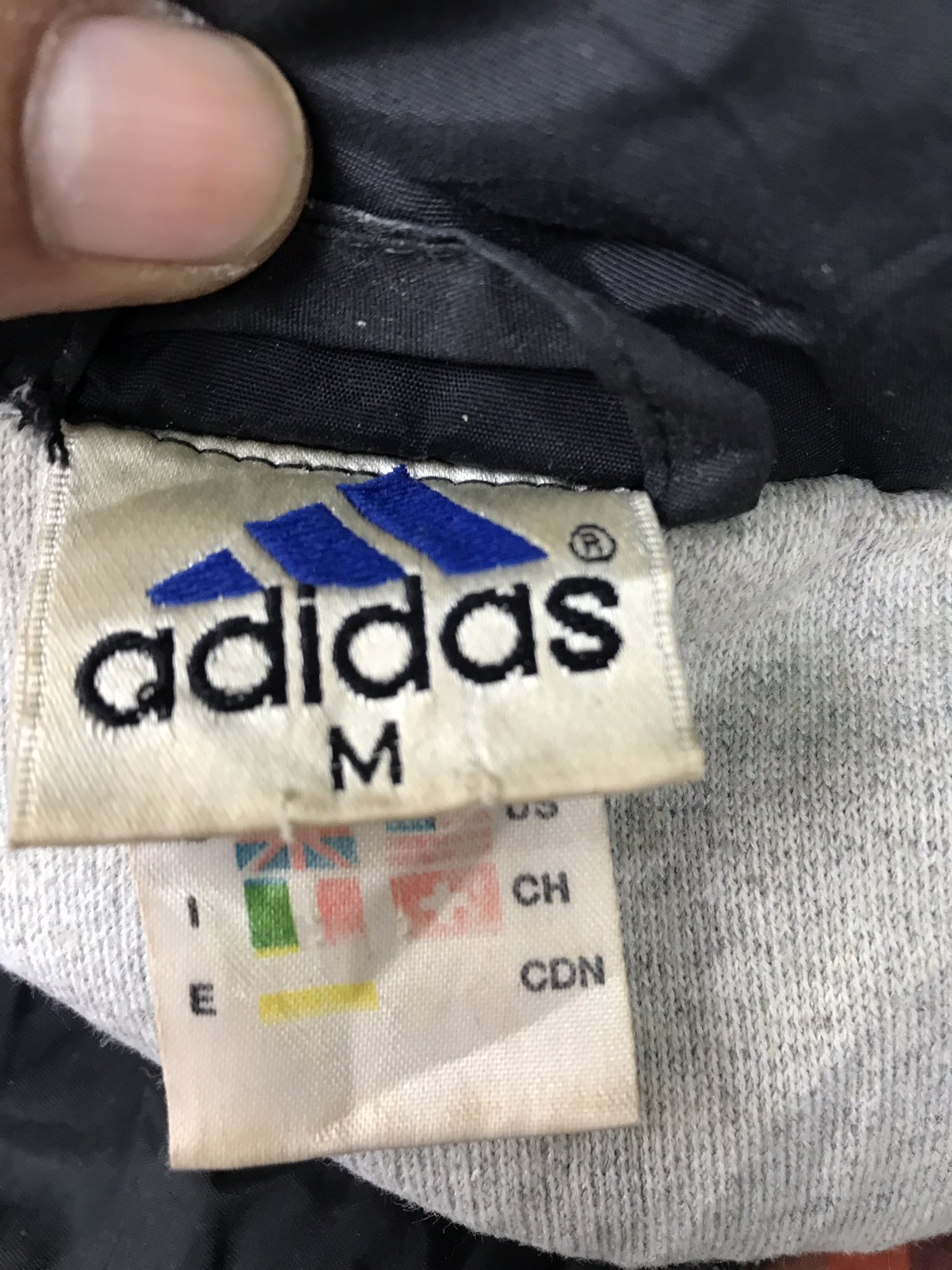 Vintage Adidas Trefoil Big Logo Embroidered Jackets - 10