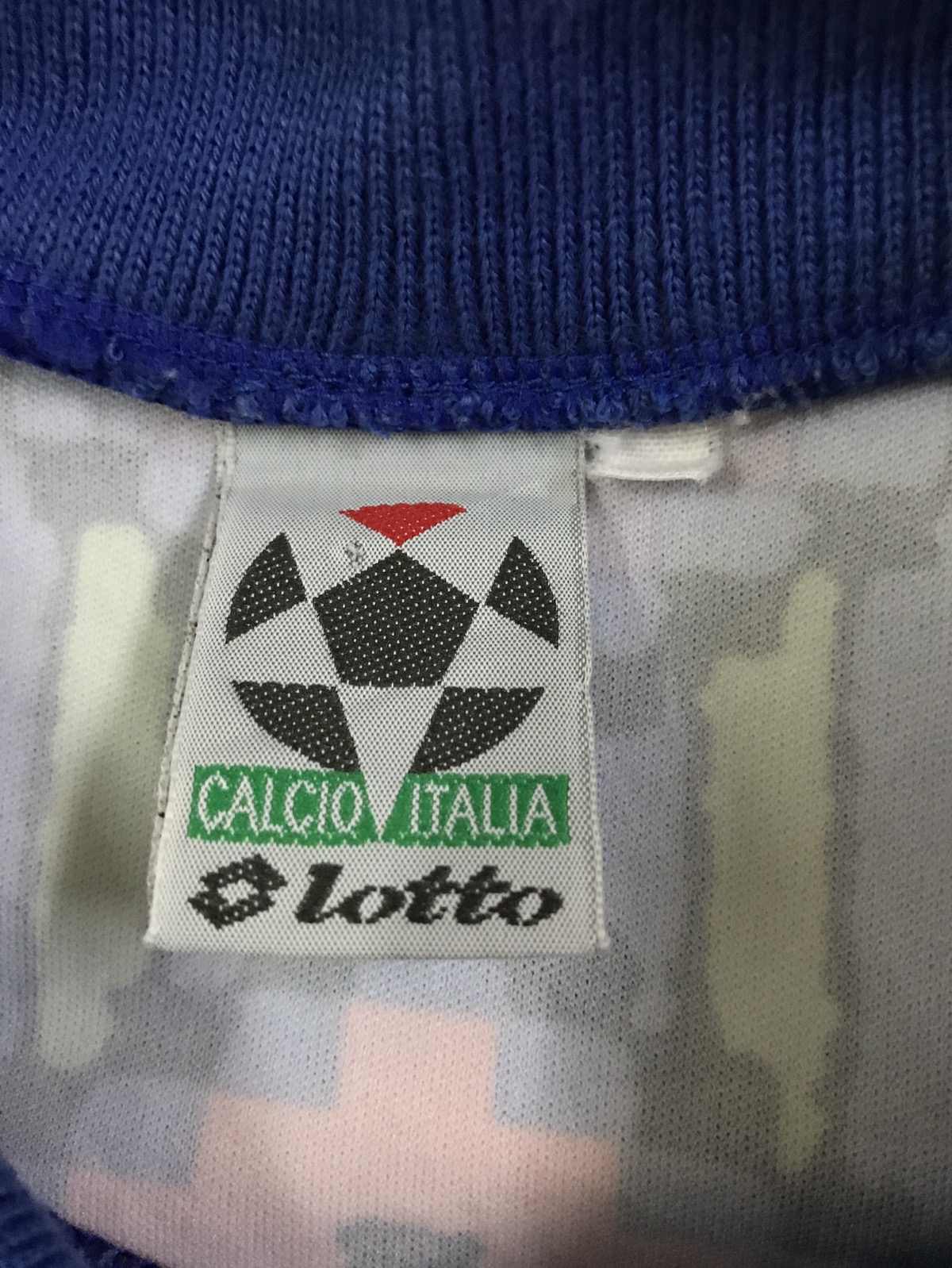 Vintage - Vintage 90s Lotto Calcio Italia Multicolour Jersey Soccer - 7