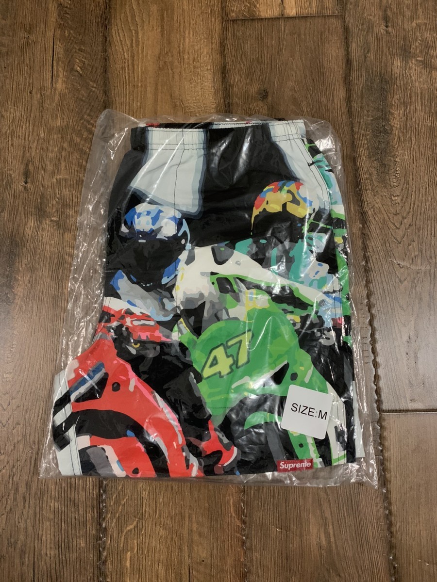 racing water shorts multicolor Size medium