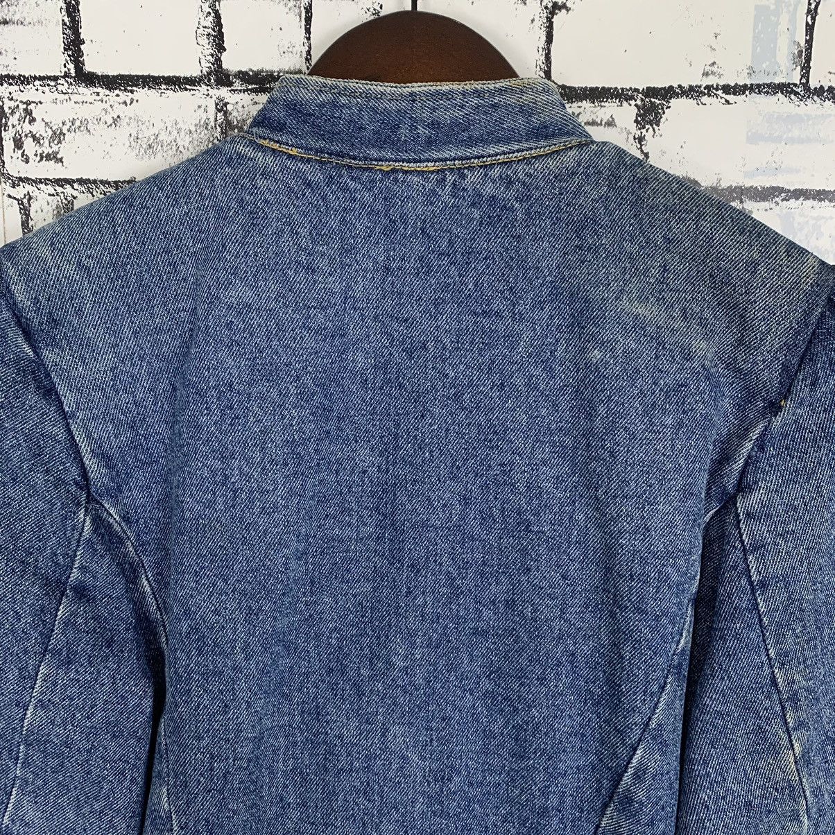 Vintage Georges Marciano Iconic Denim Design Denim Jacket - 8