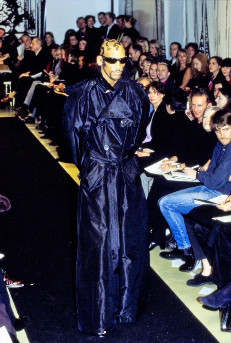 GRAIL 1987 MMM x JPG transparent trench coat - 2