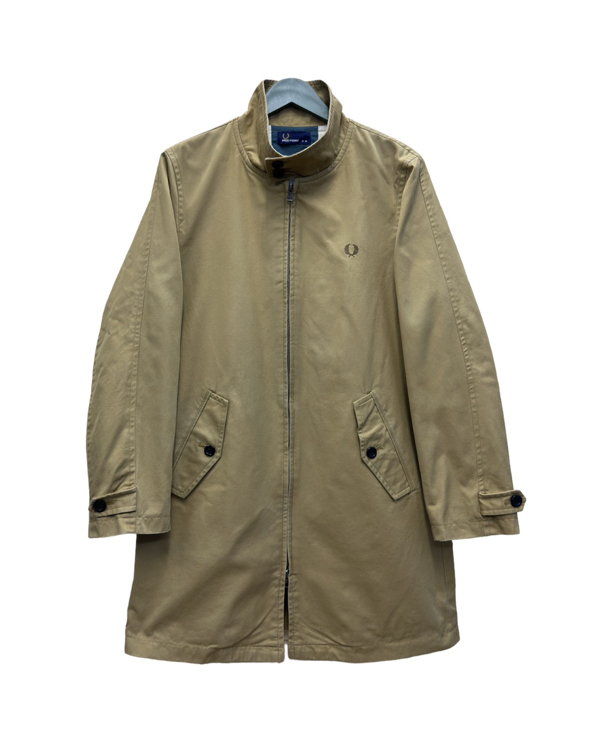 FRED PERRY PARKA LONG JACKET INSPIRED RAF SIMONS(GR46) - 1