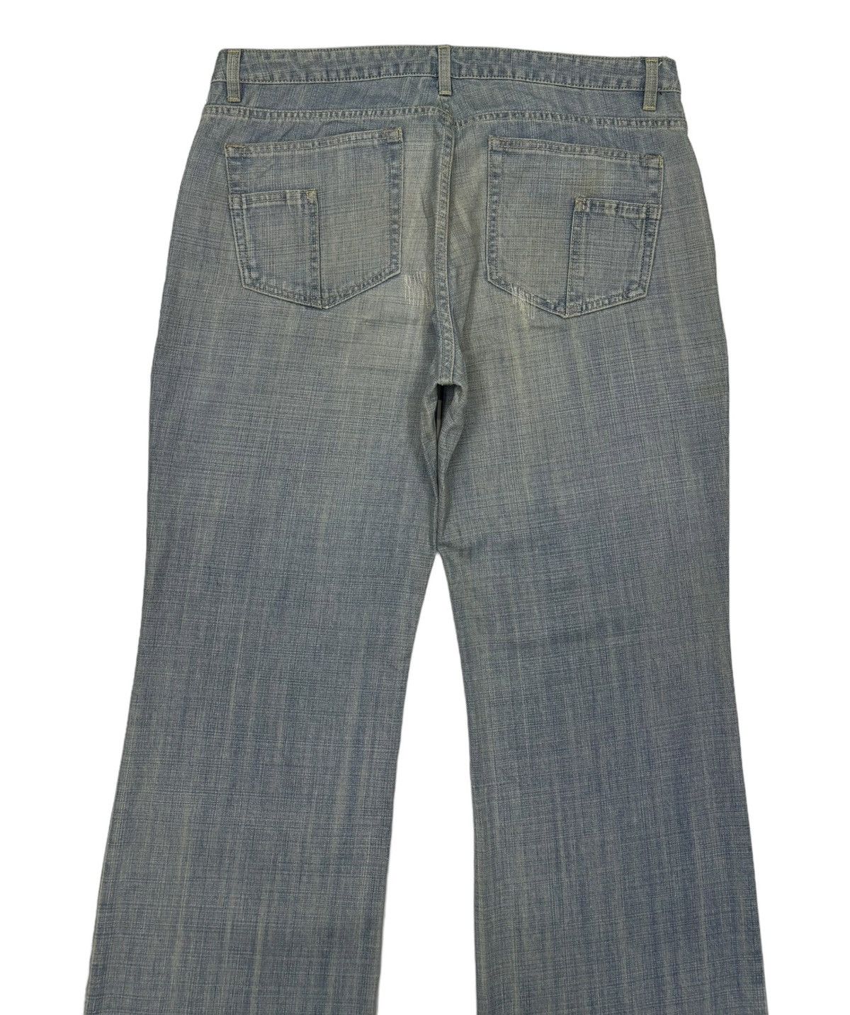 Vintage - MASTERPIECE HECTIC FLARE BAGGY DENIM JEANS - 8