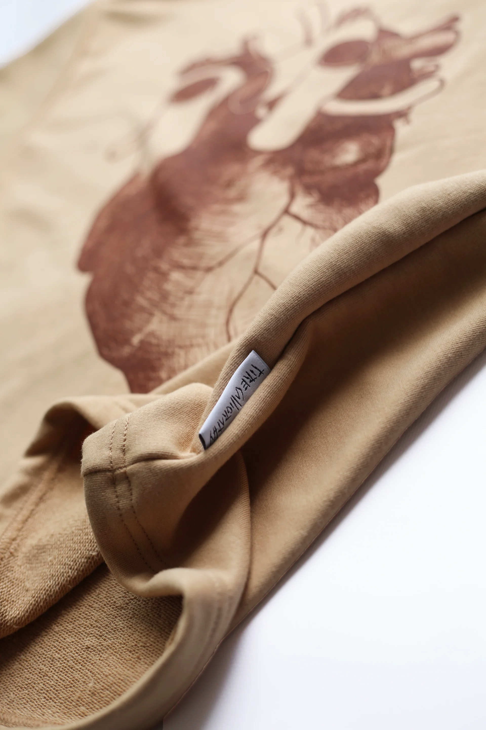 SAND BROWN LICITAR T-SHIRT - 4