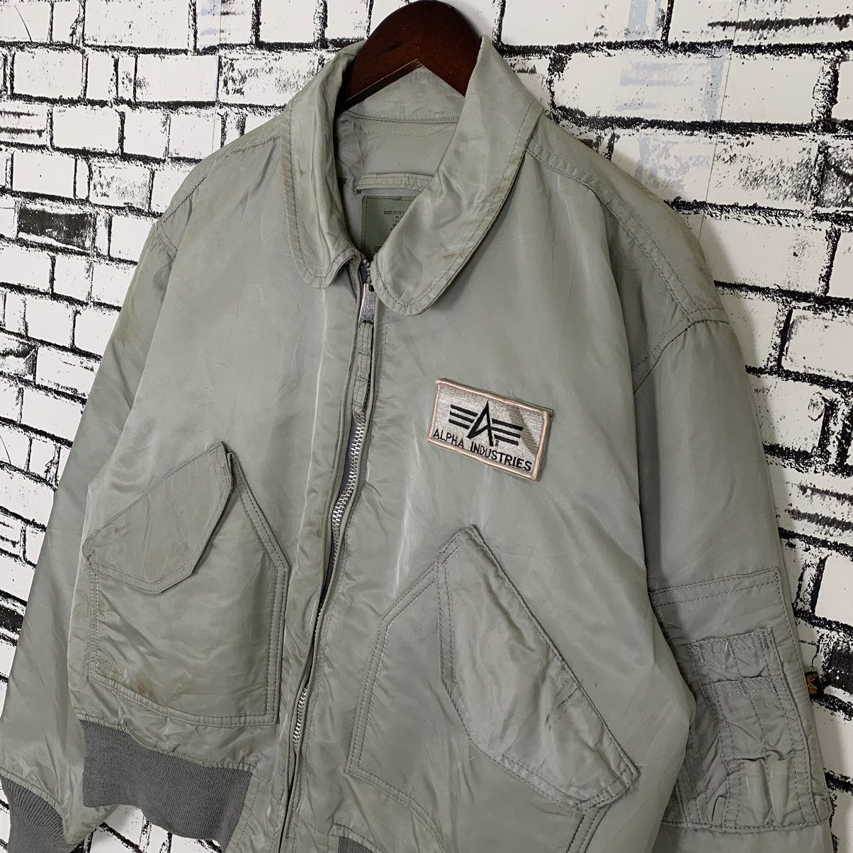 Alpha Industries CW Flight Jacket Alpha Bomber Jacket - 3