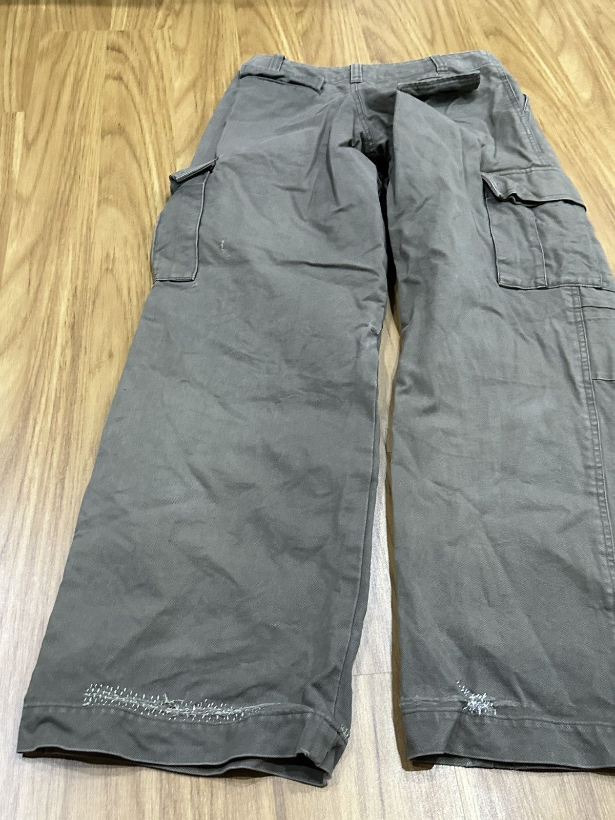 Margaret Howell England Cargo Multipocket Heavy Cotton Pants - 14