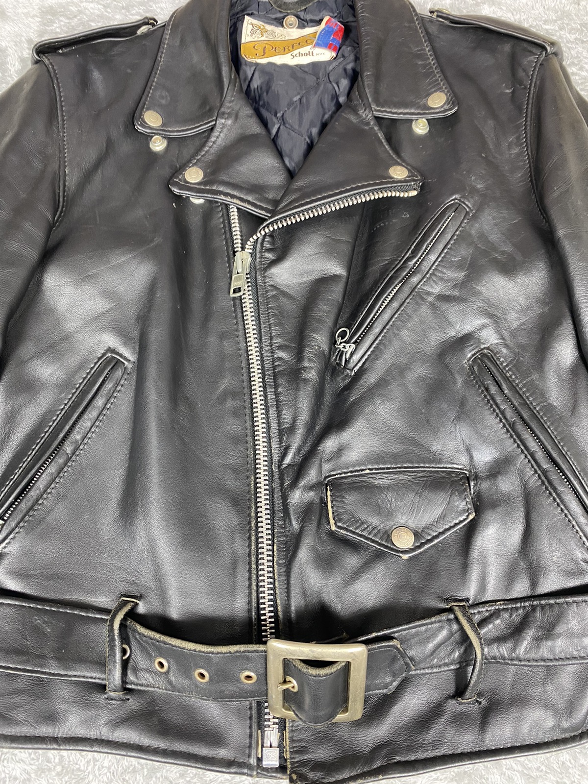 Vintage - Vintage Schott Perfecto Leather Jacket - 3