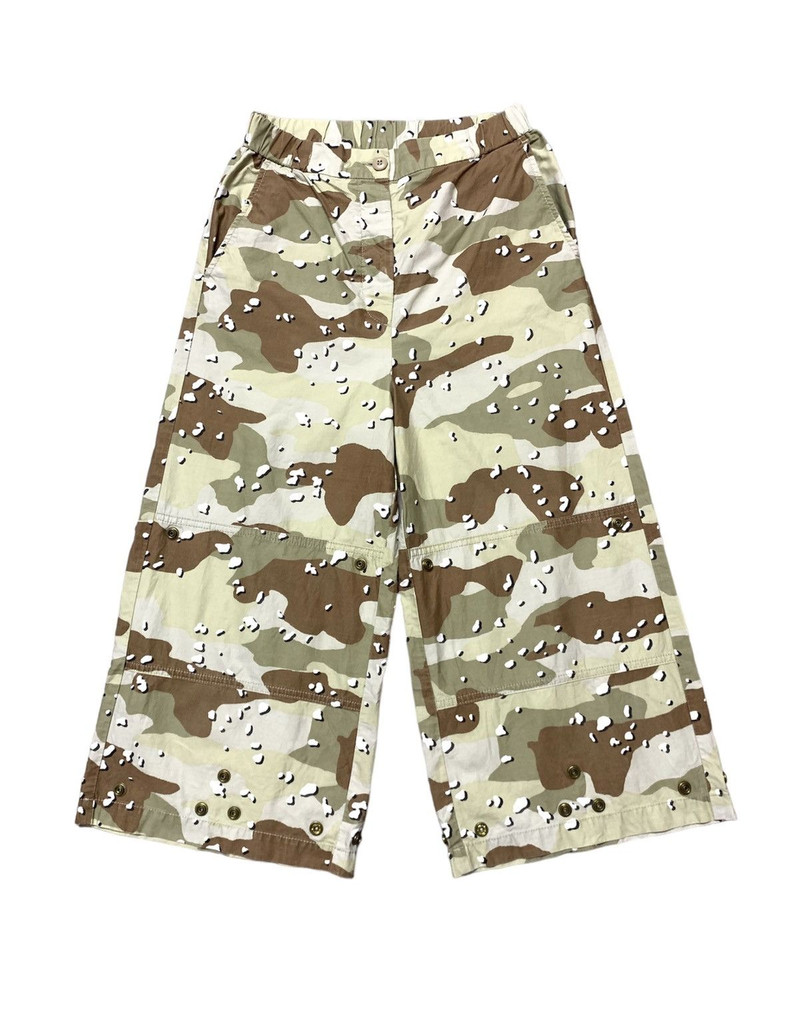 MM6 Desert Camo Cropped Gaucho Pants Loose - 1