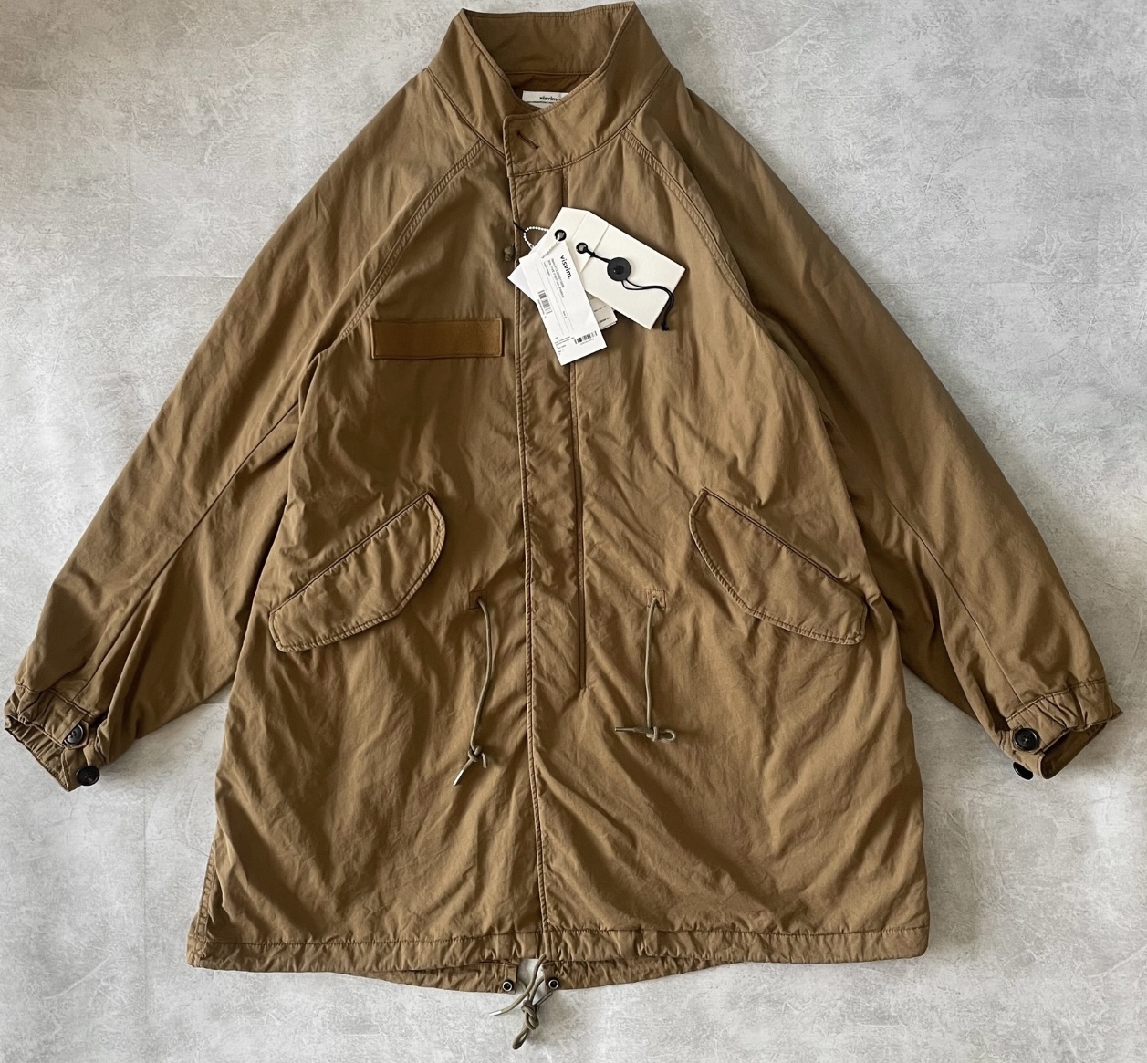 3月7日迄】visvim SIX-FIVE FISHTAIL PARKA - モッズコート