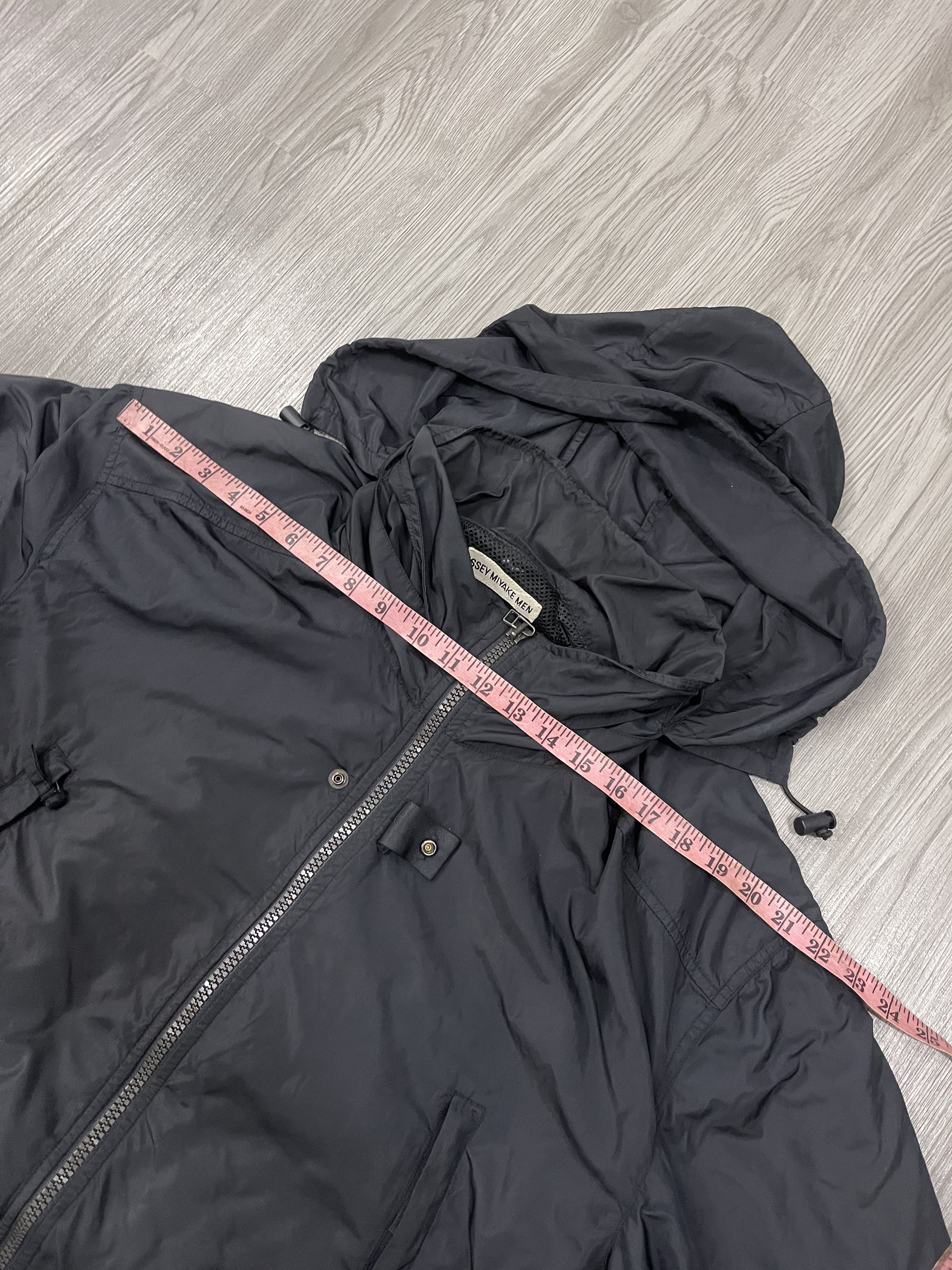 A/W 1997 Issey Miyake Black Tech Nylon Parka Jacket - 13