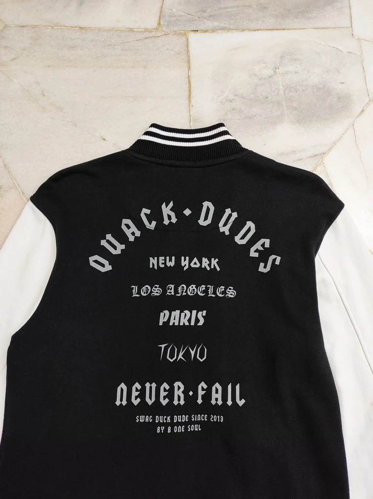 Swag - B-One-Soul Duck Dude Varsity Jacket - 9