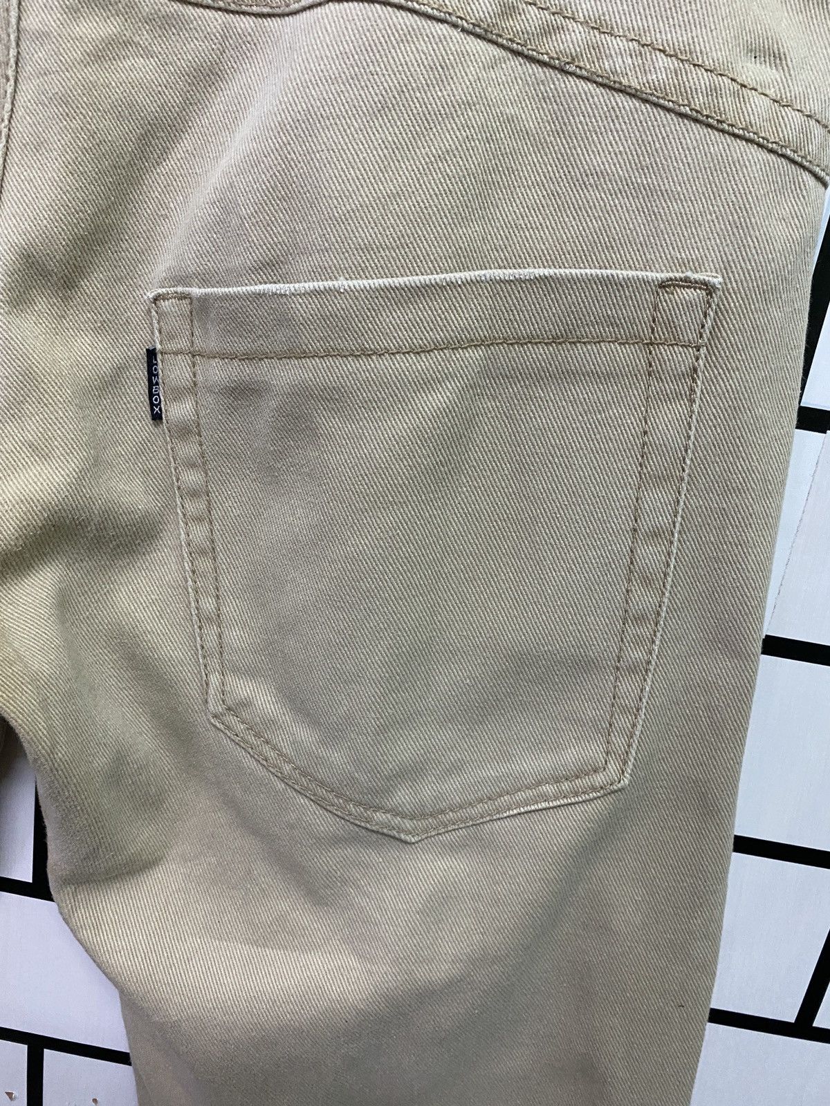 Japanese Brand - Japanese LOWBOX Buckle At Back Pants - 14