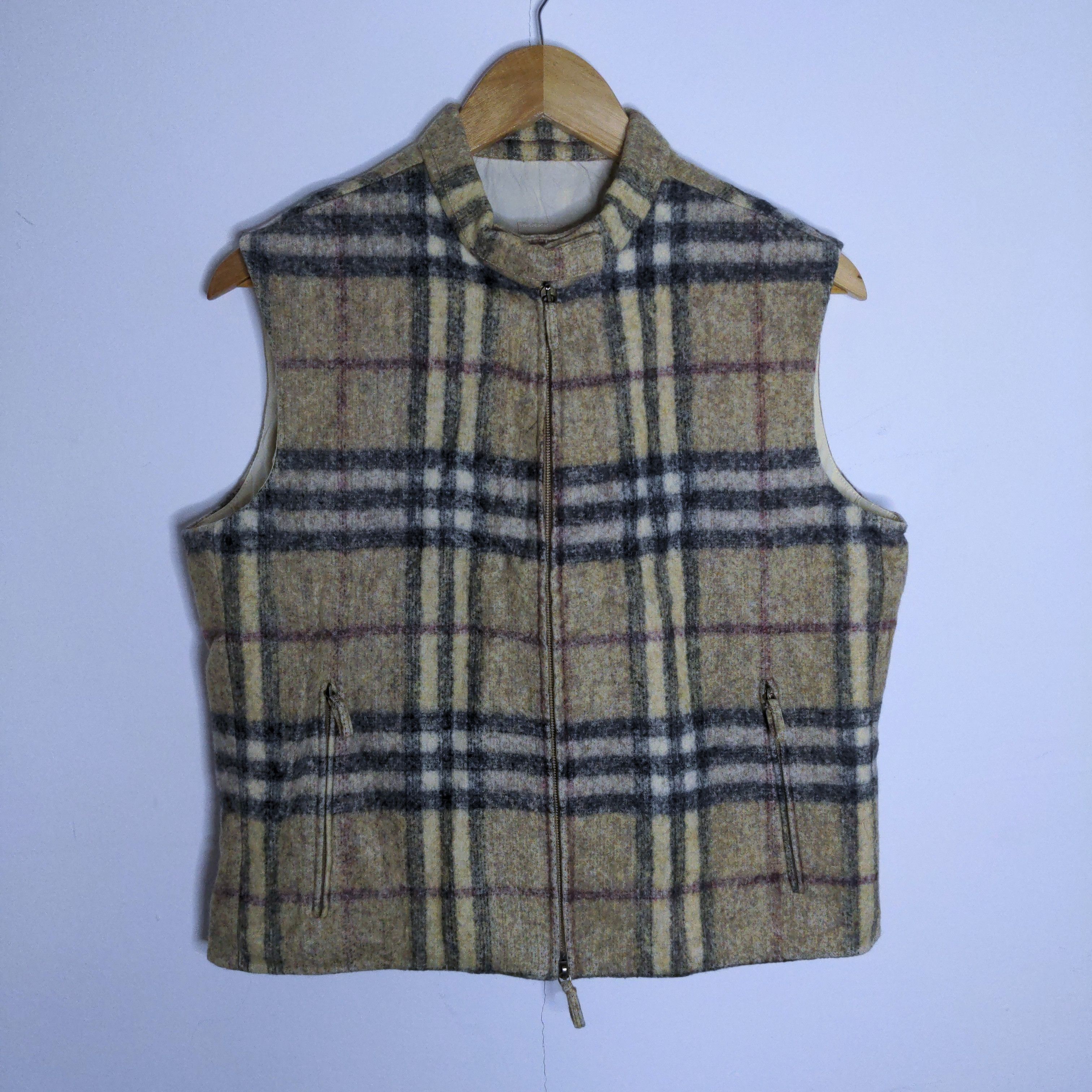 Burberry Prorsum House Check Womens Wool Vest - 1