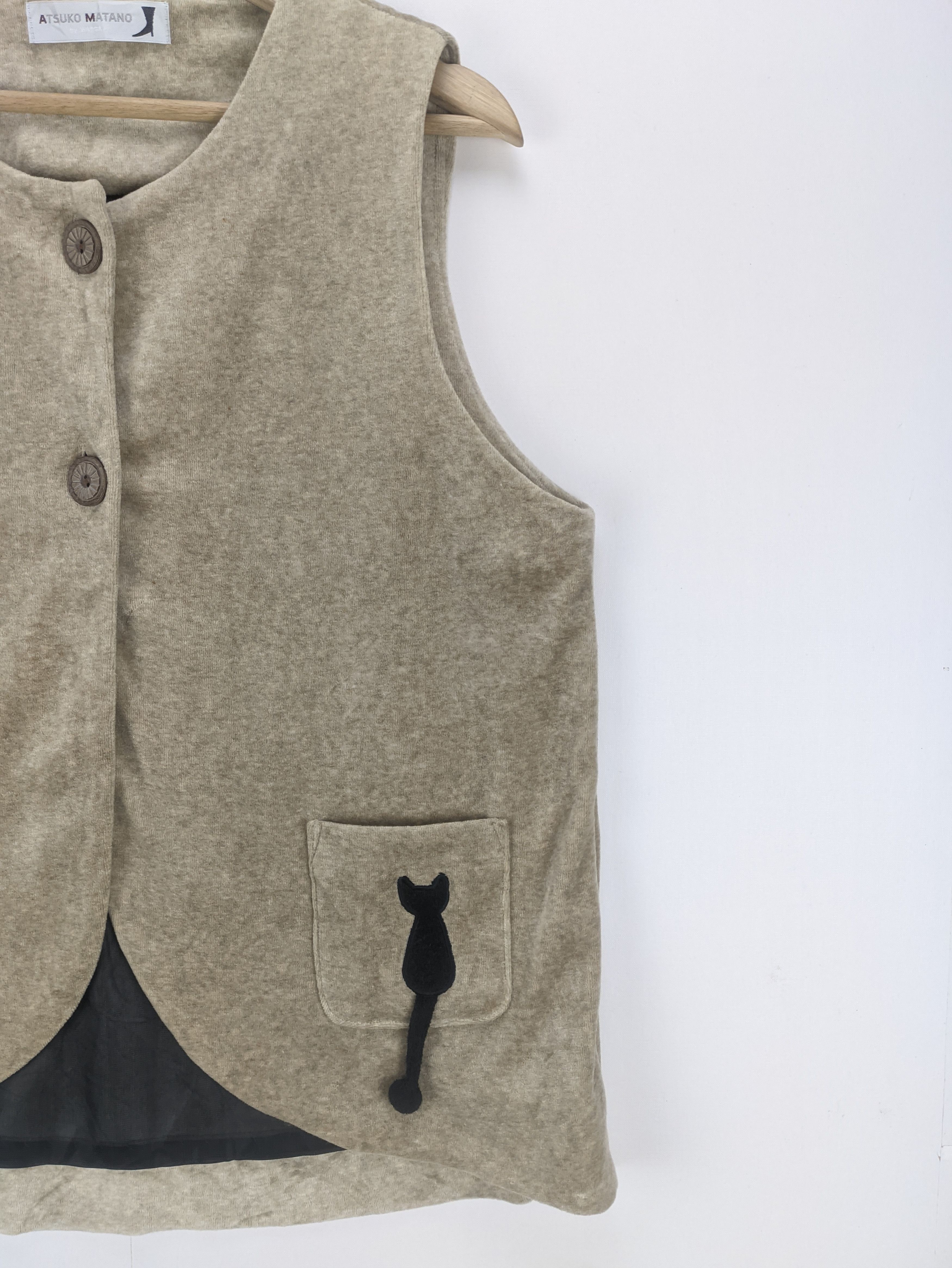 Brand - Steals🔥Velvet Vest by Atsuko Matano - 5